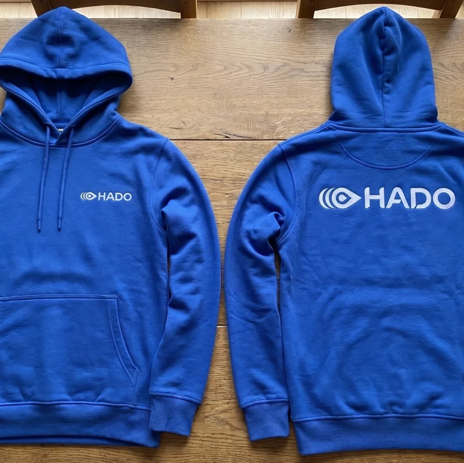 Kurumsal etkinlik ve lansman ekipleri hoodie üretimi