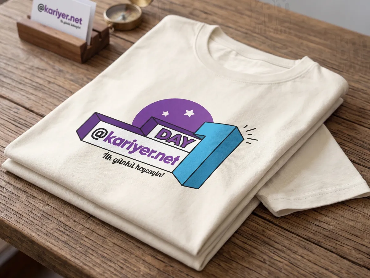 Kariyer.net “Day 1” Kurumsal Tişört Projesi