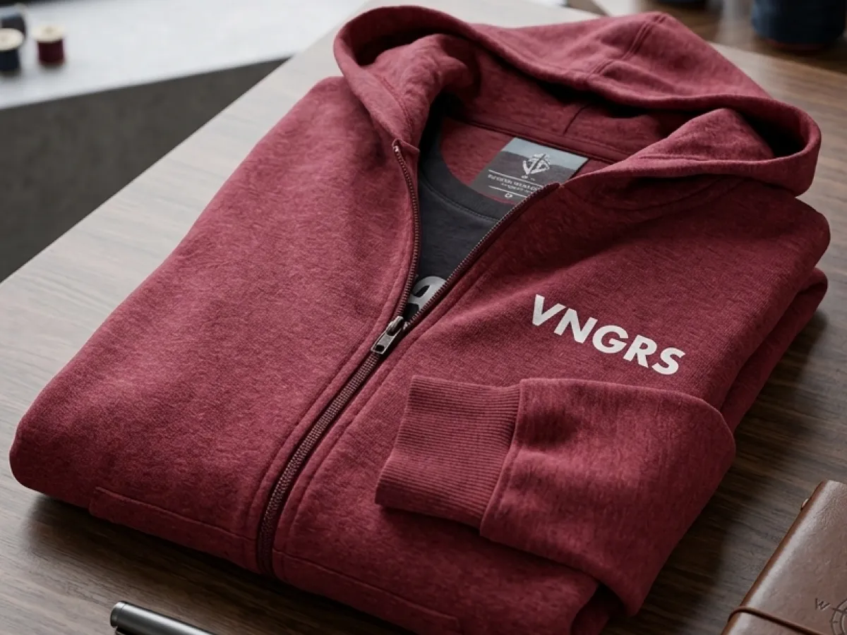 VNGRS Fermuarlı Kurumsal Hoodie Projesi